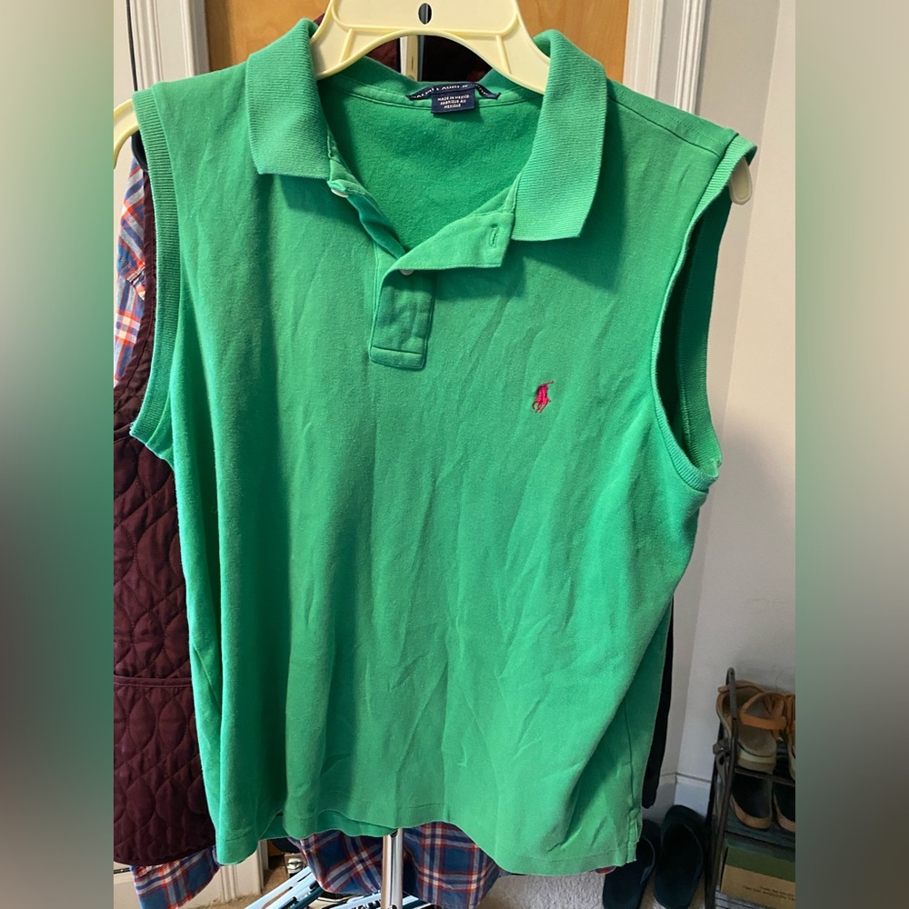 Polo by Ralph Lauren sleeveless golf shirt